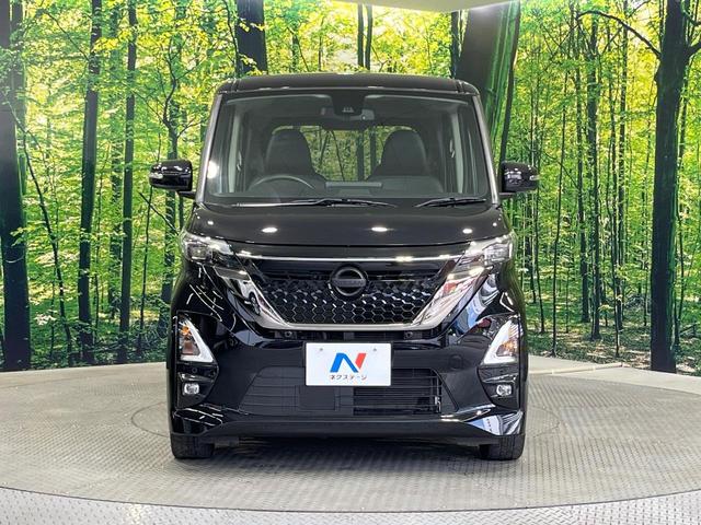 ルークス ハイウェイスターGタボアバンクロムプロパイロットED 禁煙車 両側電動ドア 純正SDナビ 全周囲カメラ 衝突被害軽減システム レーダークルーズ コーナーセンサー スマートキー LEDヘッド 純正15インチアルミ オートライト オートエアコン(14枚目)