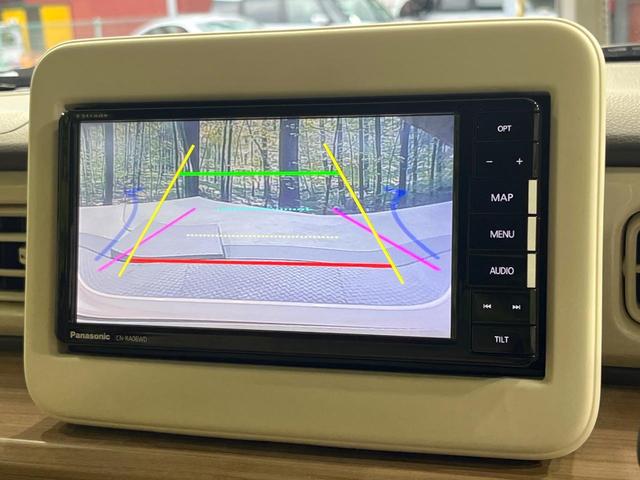 アルトラパン X 禁煙車 SDナビ バックカメラ 衝突被害軽減システム シートヒーター ドラレコ コーナーセンサー スマートキー HIDヘッド ビルトインETC 純正14インチアルミ 車線逸脱警報 オートライト(4枚目)