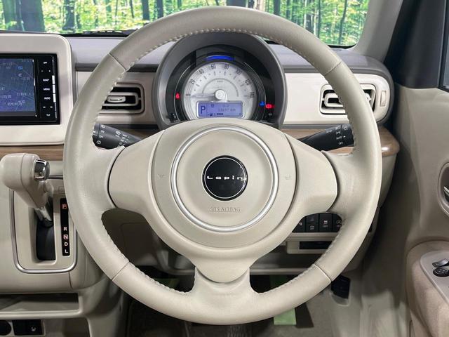 アルトラパン X 禁煙車 SDナビ バックカメラ 衝突被害軽減システム シートヒーター ドラレコ コーナーセンサー スマートキー HIDヘッド ビルトインETC 純正14インチアルミ 車線逸脱警報 オートライト(11枚目)