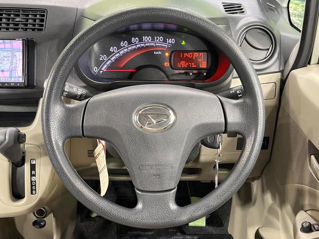 ムーヴ L 禁煙車 SDナビ CD再生 DVD再生 フルセグTV アイドリングストップ 電動格納ミラー プライバシーガラス セキュリティアラーム ベージュファブリックシート(11枚目)