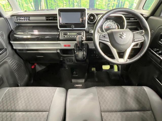 スペーシアカスタム ハイブリッドＸＳ　禁煙車　両側電動ドア　純正ＳＤナビ　全周囲カメラ　衝突被害軽減システム　合皮コンビシート　シートヒーター　ドラレコ　コーナーセンサー　スマートキー　ＬＥＤヘッド　ＥＴＣ　純正１５インチアルミ（2枚目）