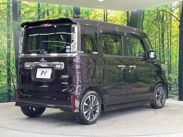 スペーシアカスタム ハイブリッドＸＳ　禁煙車　両側電動ドア　純正ＳＤナビ　全周囲カメラ　衝突被害軽減システム　合皮コンビシート　シートヒーター　ドラレコ　コーナーセンサー　スマートキー　ＬＥＤヘッド　ＥＴＣ　純正１５インチアルミ（17枚目）