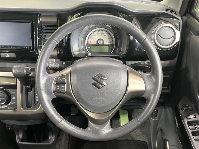 ハスラー ＪスタイルＩＩ　禁煙車　純正ＳＤナビ　衝突被害軽減システム　ハーフレザーシート　ドラレコ　スマートキー　ＨＩＤヘッド　ビルトインＥＴＣ　純正１５インチアルミ　車線逸脱警報　オートライト　オートエアコン（11枚目）