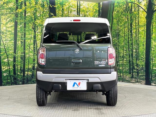 ハスラー ＪスタイルＩＩ　禁煙車　純正ＳＤナビ　衝突被害軽減システム　ハーフレザーシート　ドラレコ　スマートキー　ＨＩＤヘッド　ビルトインＥＴＣ　純正１５インチアルミ　車線逸脱警報　オートライト　オートエアコン（15枚目）