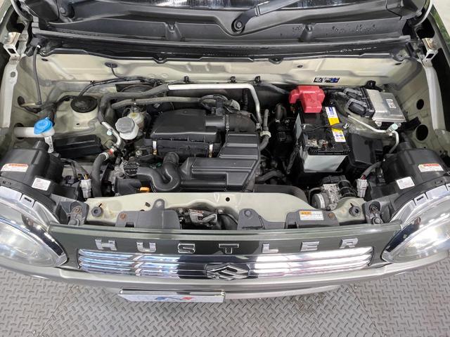 ハスラー ＪスタイルＩＩ　禁煙車　純正ＳＤナビ　衝突被害軽減システム　ハーフレザーシート　ドラレコ　スマートキー　ＨＩＤヘッド　ビルトインＥＴＣ　純正１５インチアルミ　車線逸脱警報　オートライト　オートエアコン（18枚目）