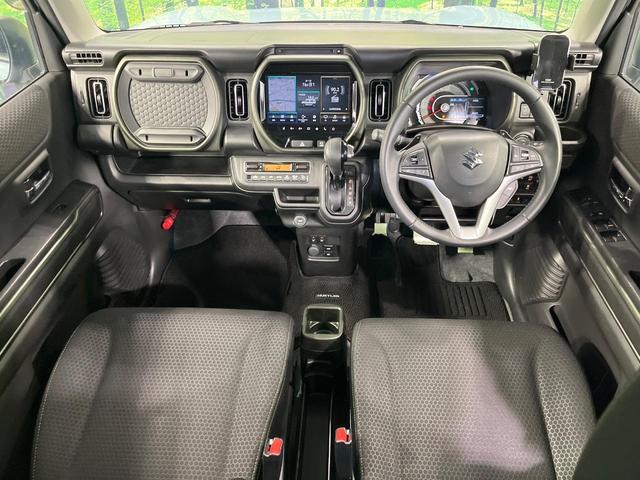 ハスラー タフワイルドターボ　禁煙車　純正９型ナビ　全周囲カメラ　衝突被害軽減システム　レーダークルーズ　ドラレコ　コーナーセンサー　シートヒーター　スマートキー　ＬＥＤヘッド　ＥＴＣ　純正１５インチアルミ　オートハイビーム（2枚目）