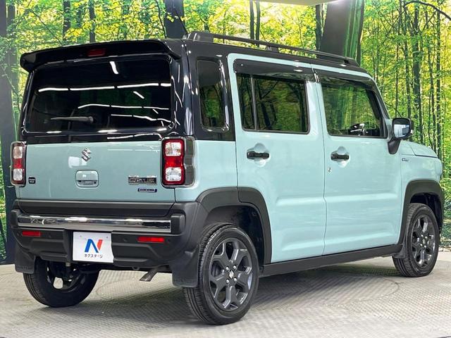 ハスラー タフワイルドターボ　禁煙車　純正９型ナビ　全周囲カメラ　衝突被害軽減システム　レーダークルーズ　ドラレコ　コーナーセンサー　シートヒーター　スマートキー　ＬＥＤヘッド　ＥＴＣ　純正１５インチアルミ　オートハイビーム（17枚目）
