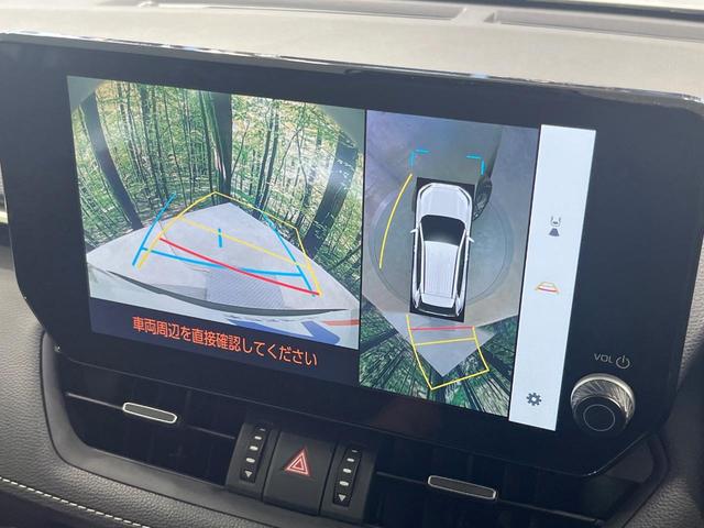 ＲＡＶ４ Ｇ　Ｚパッケージ　禁煙車　パノラマルーフ　純正１０型ＤＡ　全周囲カメラ　衝突被害軽減システム　レーダークルーズ　ＢＳＭ　合皮シート　電動リアゲート　前席シートエアコン　パワーシート　ドラレコ　コーナーセンサー（6枚目）