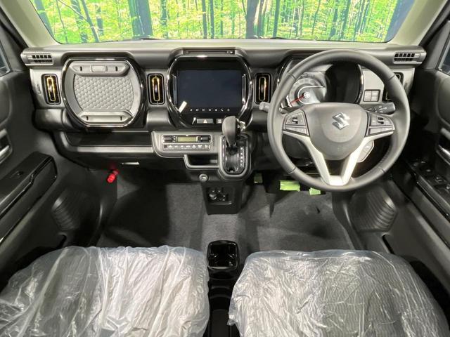 ハスラー ハイブリッドＸ　届出済未使用車　純正９型ＤＡ　全周囲カメラ　衝突被害軽減システム　レーダークルーズ　コーナーセンサー　スマートキー　ＬＥＤヘッド　純正１５インチアルミ　オートハイビーム　オートライト　オートエアコン（2枚目）