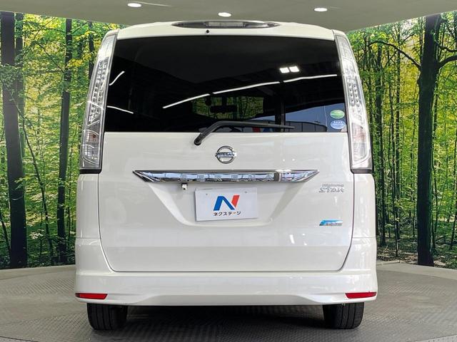 セレナ ハイウェイスター S-ハイブリッド 禁煙車 両側電動ドア SDナビ バックカメラ 衝突被害軽減システム ドラレコ スマートキー ビルトインETC クルコン 純正16インチアルミ 車線逸脱警報 オートライト オートエアコン リアエアコン(16枚目)