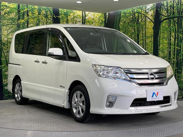 セレナ ハイウェイスター S-ハイブリッド 禁煙車 両側電動ドア SDナビ バックカメラ 衝突被害軽減システム ドラレコ スマートキー ビルトインETC クルコン 純正16インチアルミ 車線逸脱警報 オートライト オートエアコン リアエアコン(17枚目)