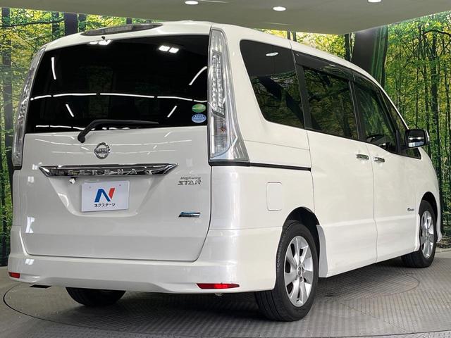 セレナ ハイウェイスター S-ハイブリッド 禁煙車 両側電動ドア SDナビ バックカメラ 衝突被害軽減システム ドラレコ スマートキー ビルトインETC クルコン 純正16インチアルミ 車線逸脱警報 オートライト オートエアコン リアエアコン(18枚目)