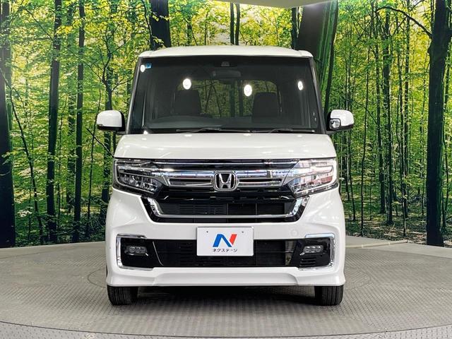 Ｎ－ＢＯＸカスタム Ｌ　禁煙車　電動スライドドア　純正ＳＤナビ　バックカメラ　衝突被害軽減システム　レーダークルーズ　コーナーセンサー　シートヒーター　ＬＥＤヘッド　ＥＴＣ　純正１５インチアルミ　オートハイビーム（14枚目）