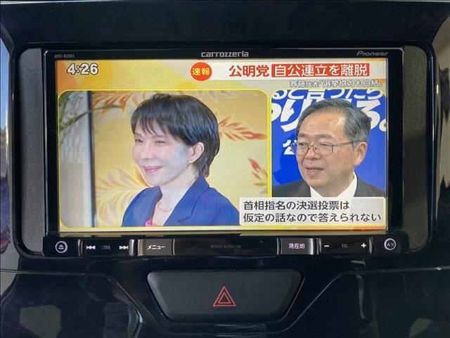 タント カスタムＸ　トップエディションＳＡＩＩＩ　禁煙車　ナビ　フルセグ　ＤＶＤ　Ｂｌｕｅｔｏｏｔｈ対応　バックカメラ　ＥＴＣ　衝突軽減ブレーキ　横滑り防止装置　車線逸脱防止装置　障害物センサー　左側電動スライドドア　ＬＥＤヘッドライト　スマートキー（6枚目）