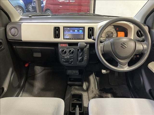 アルト Ｆ　ナビ　ワンセグＴＶ　ＣＤ再生　Ｂｌｕｅｔｏｏｔｈ対応　ＥＴＣ車載器　ＡＢＳ　Ｗエアバック　横滑り防止装置　衝突安全ボディ　盗難防止装置　キーレスエントリー（2枚目）