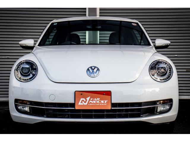 ザ・ビートル デザインレザーパッケージ　地デジフルセグ　１オーナー車　ＡＵＸ　助手席エアバッグ　盗難防止　ｂｌｕｅｔｏｏｔｈ　禁煙　本革シート　運転席エアバッグ　ＨＤＤナビ　パワーウィンドウ　ＡＢＳ　パワーステアリング　ナビＴＶ（2枚目）