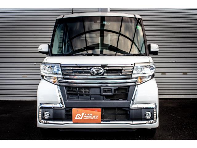 タント カスタムRS トップエディションSAII 禁煙 ブルートゥースオーディオ 前後誤発進抑制 横滑り防止 ナビTV 地デジ キーフリーシステム LEDヘッドライト スマートキー Bカメラ オートライト 盗難防止システム パワステ パワーウインドウ(2枚目)