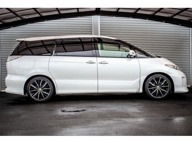 エスティマ アエラス　Ｒカメラ　禁煙　イモビライザー　地デジＴＶ　Ｓキー　Ｂｌｕｅｔｏｏｔｈ音楽　ナビＴＶ　デュアルエアバック　エアロ　オットマン　エアコン　ＰＳ　クルコン　Ｗエアコン　ＨＤＤナビ　ＥＴＣ　３列　ＡＢＳ（15枚目）