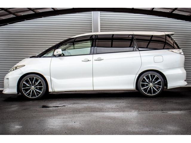 エスティマ アエラス　Ｒカメラ　禁煙　イモビライザー　地デジＴＶ　Ｓキー　Ｂｌｕｅｔｏｏｔｈ音楽　ナビＴＶ　デュアルエアバック　エアロ　オットマン　エアコン　ＰＳ　クルコン　Ｗエアコン　ＨＤＤナビ　ＥＴＣ　３列　ＡＢＳ（16枚目）