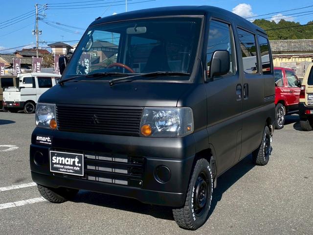ミニキャブバン ＣＤ　ハイフーフ　ｓｍａｒｔマットブラックエディション（2枚目）