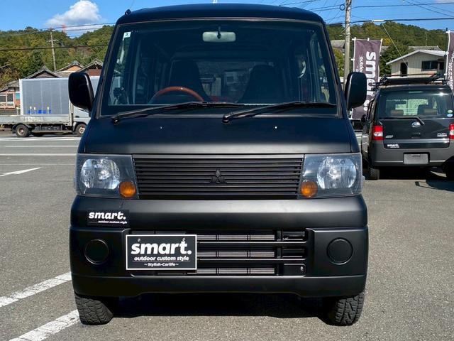 ミニキャブバン ＣＤ　ハイフーフ　ｓｍａｒｔマットブラックエディション（3枚目）