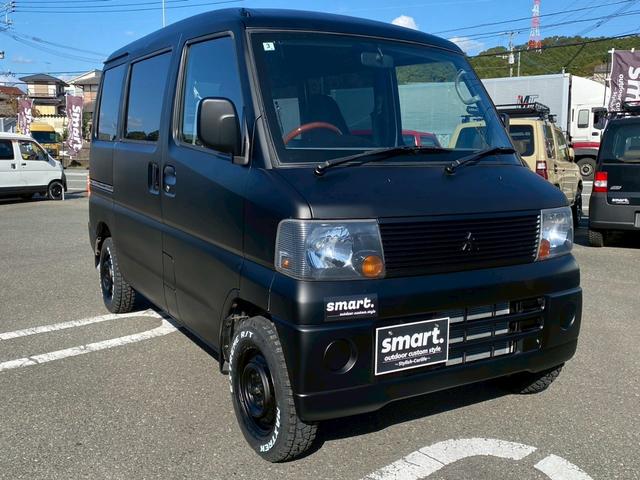ミニキャブバン ＣＤ　ハイフーフ　ｓｍａｒｔマットブラックエディション（4枚目）