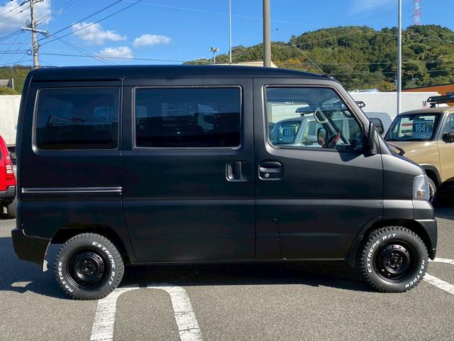 ミニキャブバン ＣＤ　ハイフーフ　ｓｍａｒｔマットブラックエディション（5枚目）