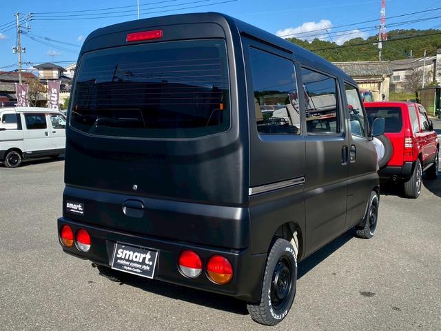 ミニキャブバン ＣＤ　ハイフーフ　ｓｍａｒｔマットブラックエディション（6枚目）