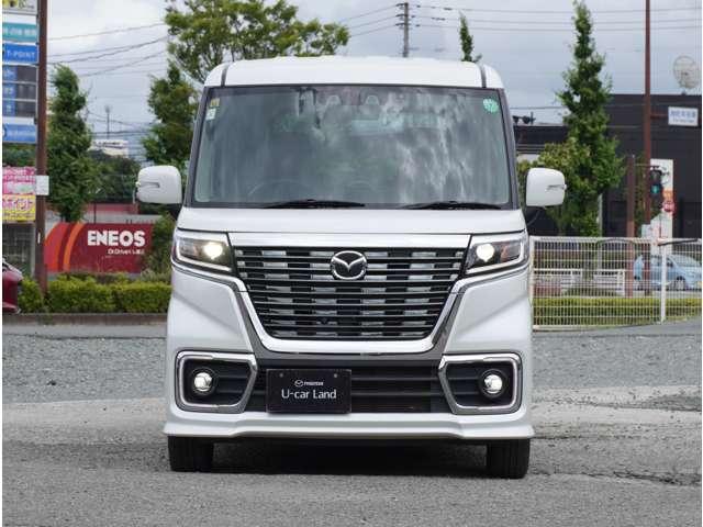 フレアワゴンカスタムスタイル ６６０　カスタムスタイル　ハイブリッド　ＸＴ　リアコーナーセンサー　Ｗ電動ドア　ＡＡＣ　インテリキー　盗難防止装置　エアバッグ　Ｂカメラ　ＡＢＳ　サイドエアバッグ　ＥＳＣ　アイドリングストップ　アルミ　ターボ　レーダークルーズコントロール（6枚目）