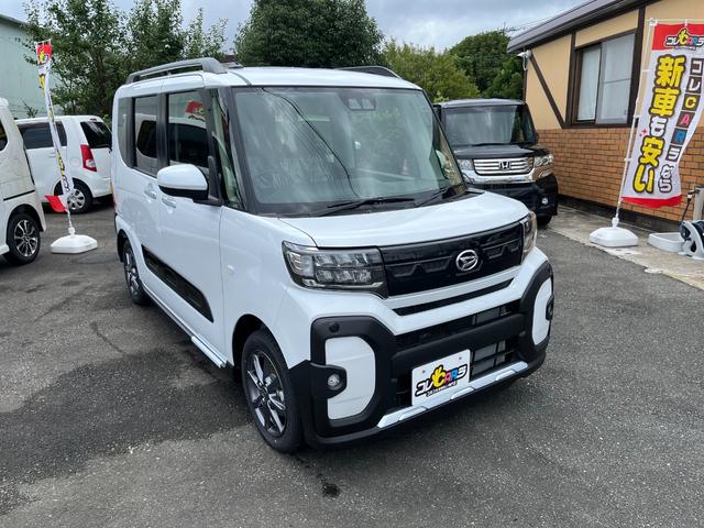 タント ファンクロス　衝突被害軽減ブレーキ　コーナーセンサー　バックカメラ（ナビ装着時用）　両側電動スライドドア　前席シートヒーター　電動パーキングブレーキ　ＬＥＤオートライト（2枚目）