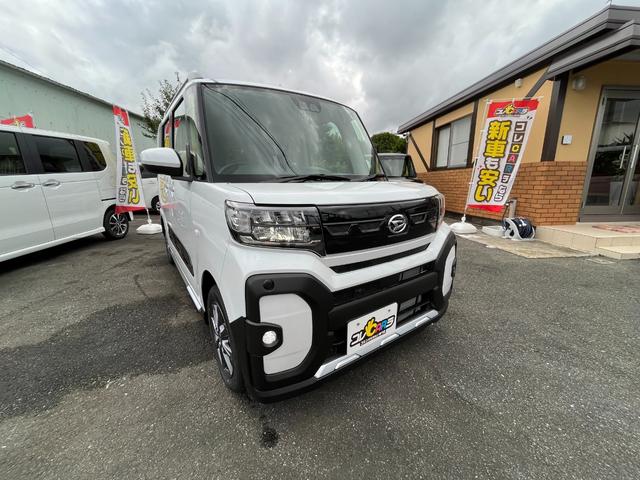 タント ファンクロス　衝突被害軽減ブレーキ　コーナーセンサー　バックカメラ（ナビ装着時用）　両側電動スライドドア　前席シートヒーター　電動パーキングブレーキ　ＬＥＤオートライト（8枚目）