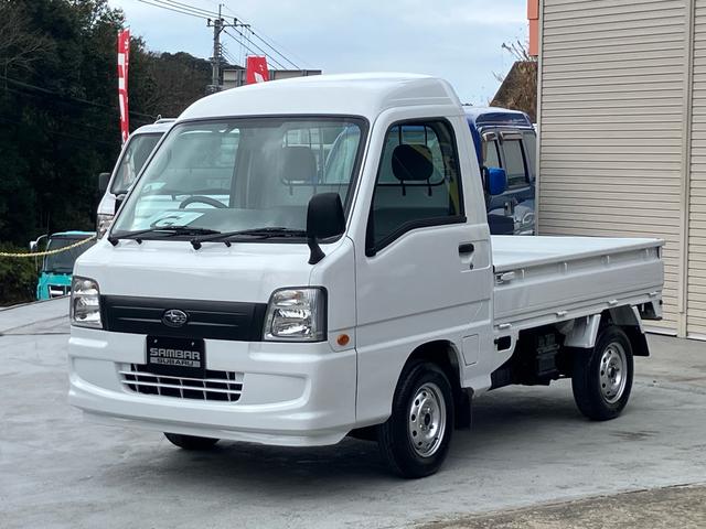 サンバートラック 赤帽　４ＷＤ／ハイルーフ車／リフレッシュカー／マニュアル５速／三方開／運転席エアバッグ／キーレス／集中ドアロック／オールペンクリア塗装仕上（2枚目）