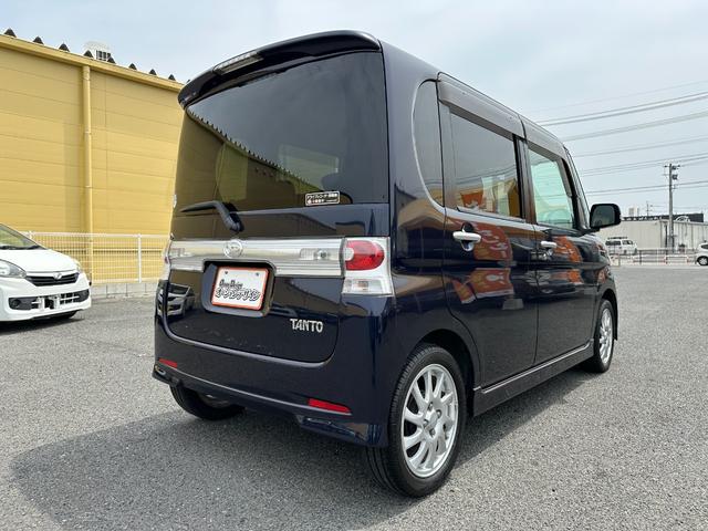 タント カスタムＲＳ　左パワースライド　助手席エアバック　電格ドアミラー　ＡＵＴＯエアコン　リモコンキー　インテリジェントキー　エアＢ　パワーステアリング　パワーウィンドウ　横滑り防止　ＡＢＳ（10枚目）