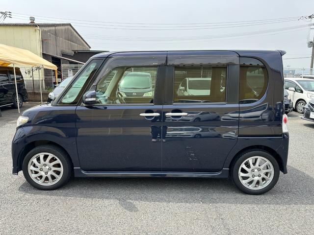 タント カスタムＲＳ　左パワースライド　助手席エアバック　電格ドアミラー　ＡＵＴＯエアコン　リモコンキー　インテリジェントキー　エアＢ　パワーステアリング　パワーウィンドウ　横滑り防止　ＡＢＳ（13枚目）