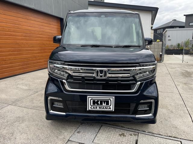 Ｎ－ＢＯＸカスタム Ｌターボ　ドライブレコーダー　ナビ付　両側電動スライドドア　クリアランスソナー　オートクルーズコントロール　レーンアシスト　衝突被害軽減システム　ＬＥＤヘッドランプ　アイドリングストップ　アルミ　ターボエンジン（2枚目）