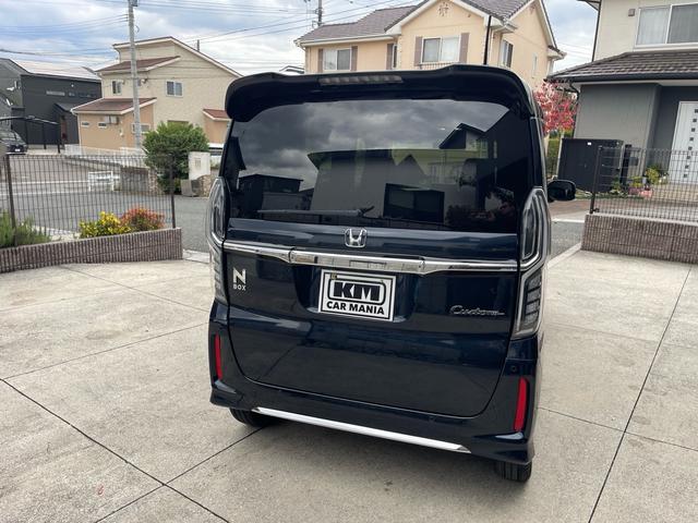 Ｎ－ＢＯＸカスタム Ｌターボ　ドライブレコーダー　ナビ付　両側電動スライドドア　クリアランスソナー　オートクルーズコントロール　レーンアシスト　衝突被害軽減システム　ＬＥＤヘッドランプ　アイドリングストップ　アルミ　ターボエンジン（3枚目）