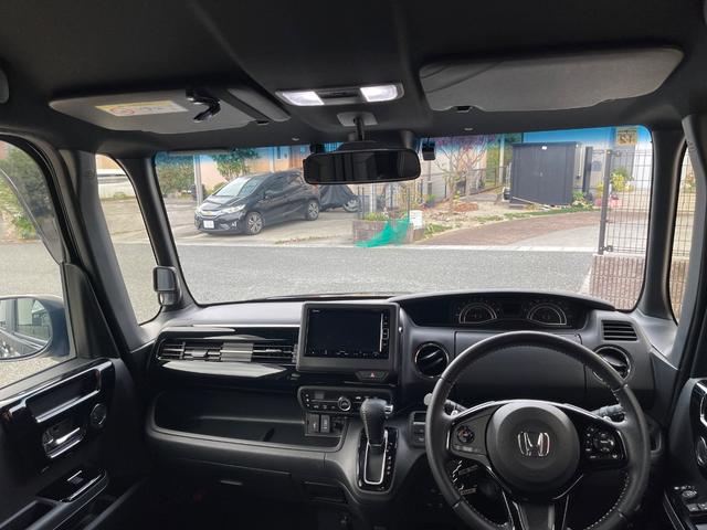 Ｎ－ＢＯＸカスタム Ｌターボ　ドライブレコーダー　ナビ付　両側電動スライドドア　クリアランスソナー　オートクルーズコントロール　レーンアシスト　衝突被害軽減システム　ＬＥＤヘッドランプ　アイドリングストップ　アルミ　ターボエンジン（28枚目）