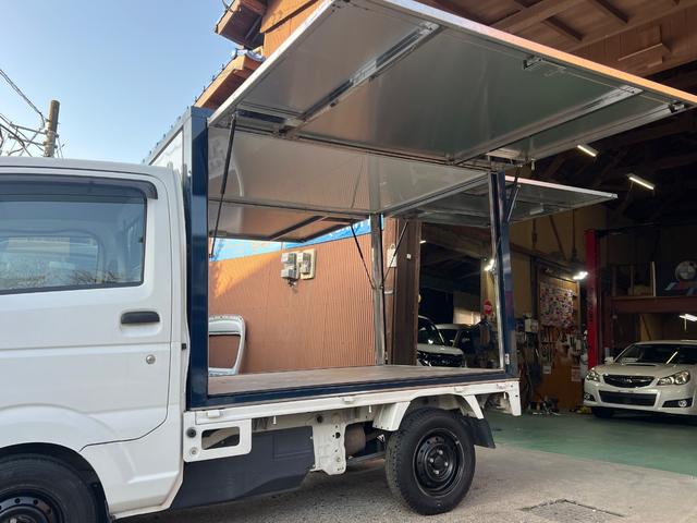 NT100クリッパートラック DX 移動販売車(三方開) AT ナビ ETC エアコン パワステ 車検令和10年3月 構造変更済み(22枚目)