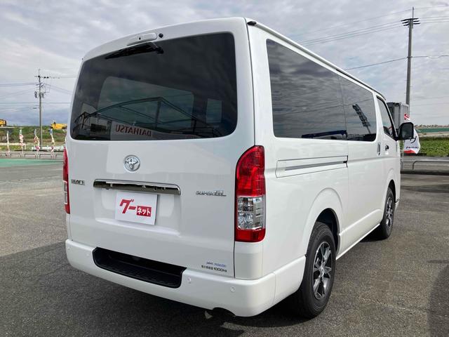 ハイエースバン スーパーGL ダークプライムII デジタルインナーミラー クリアランスソナー レーンアシスト 衝突被害軽減システム 両側電動スライドドア オートマチックハイビーム スマートキー 100V電源 ESC メーカーオプションアルミホイール(6枚目)