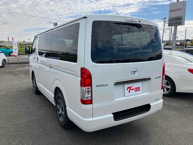 ハイエースバン スーパーGL ダークプライムII デジタルインナーミラー クリアランスソナー レーンアシスト 衝突被害軽減システム 両側電動スライドドア オートマチックハイビーム スマートキー 100V電源 ESC メーカーオプションアルミホイール(10枚目)