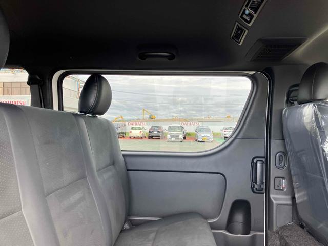 ハイエースバン スーパーGL ダークプライムII デジタルインナーミラー クリアランスソナー レーンアシスト 衝突被害軽減システム 両側電動スライドドア オートマチックハイビーム スマートキー 100V電源 ESC メーカーオプションアルミホイール(49枚目)