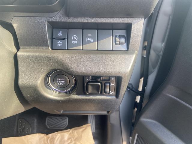 ジムニー XL 4WD クリアランスソナー オートクルーズコントロール レーンアシスト 衝突被害軽減システム オートライト スマートキー アイドリングストップ 電動格納ミラー シートヒーター AT 盗難防止システム(7枚目)