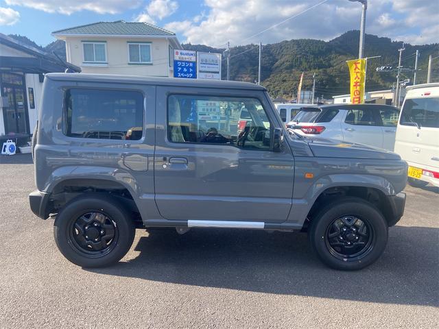 ジムニー XL 4WD クリアランスソナー オートクルーズコントロール レーンアシスト 衝突被害軽減システム オートライト スマートキー アイドリングストップ 電動格納ミラー シートヒーター AT 盗難防止システム(13枚目)