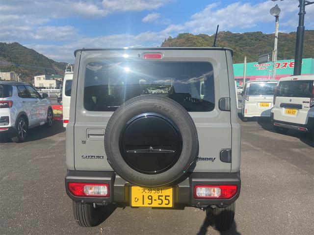 ジムニー XL 4WD クリアランスソナー オートクルーズコントロール レーンアシスト 衝突被害軽減システム オートライト スマートキー アイドリングストップ 電動格納ミラー シートヒーター AT 盗難防止システム(15枚目)