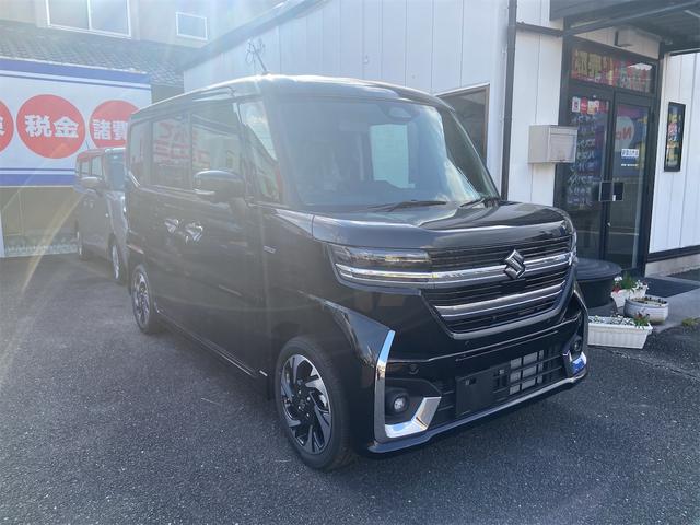 スペーシアカスタム ハイブリッドXS 全周囲カメラ 両側電動スライドドア クリアランスソナー オートクルーズコントロール レーンアシスト 衝突被害軽減システム LEDヘッドランプ スマートキー アイドリングストップ シートヒーター(13枚目)