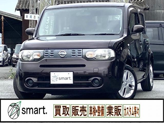 キューブ １５Ｘ　インディゴ＋プラズマ　純正ＳＤナビ　フルセグ　ＤＶＤ再生　Ｂｌｕｅｔｏｏｔｈ　バックカメラ　スマートキー　プッシュスタート　オートエアコン　専用シート　プライバシーガラス　セキュリティー　マットバイザー　ＡＢＳ　ＷＳＲＳ（2枚目）