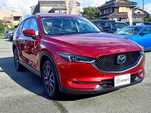 ＣＸ－５ ＸＤ　Ｌパッケージ　スマートブレーキＳ　ＢＯＳＥ　革シート　Ｐバックドア　ナビ　フルセグ／ＤＶＤ／ＢＴ　Ｂカメラ　ＢＳＭ　ＬＥＤライト　フォグ　両席シートヒーター　Ｐシート　メモリーシート　レーダークルーズ　ＥＴＣ（4枚目）