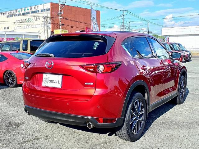 ＣＸ－５ ＸＤ　Ｌパッケージ　スマートブレーキＳ　ＢＯＳＥ　革シート　Ｐバックドア　ナビ　フルセグ／ＤＶＤ／ＢＴ　Ｂカメラ　ＢＳＭ　ＬＥＤライト　フォグ　両席シートヒーター　Ｐシート　メモリーシート　レーダークルーズ　ＥＴＣ（7枚目）
