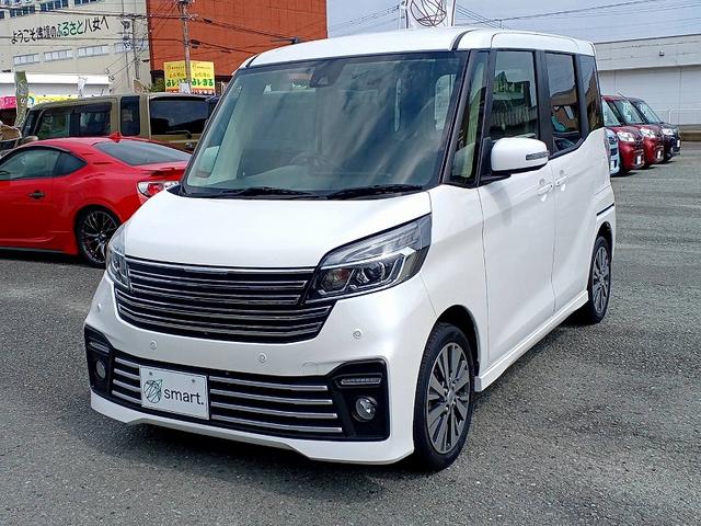 デイズルークス ライダー　後期　エマブレ　アラビュー　ターボ　電スラ　ＳＤナビ　地デジ／ＣＤ／ＤＶＤ　ＥＴＣ　ＬＥＤ　フォグ　クルコン　シートヒーター　シートリフター　Ａライト　Ａハイビーム　Ａストップ　Ｐスタート（2枚目）