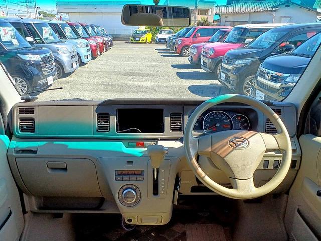 アトレーワゴン カスタムターボＲＳ　中期　４ＷＤ　ＨＩＤライト　ターボ　フォグ　アルミ　ＥＴＣ　電格ミラー　スペアキー　助手席側スライドドアイージークローザー　Ｐガラス　マット　バイザー　リアワイパー　ＳＲＳエアバック　ＡＢＳ（11枚目）